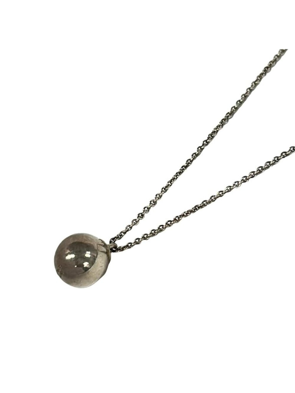 Tiffany & Co Necklace HardWear Ball Pendant Silver
